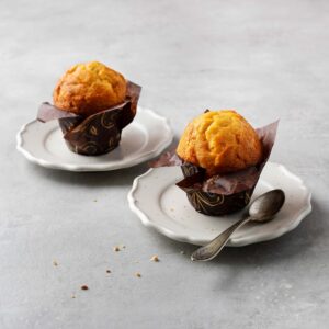 Citronmuffins i bruna muffinsformar | Dahls Bageri